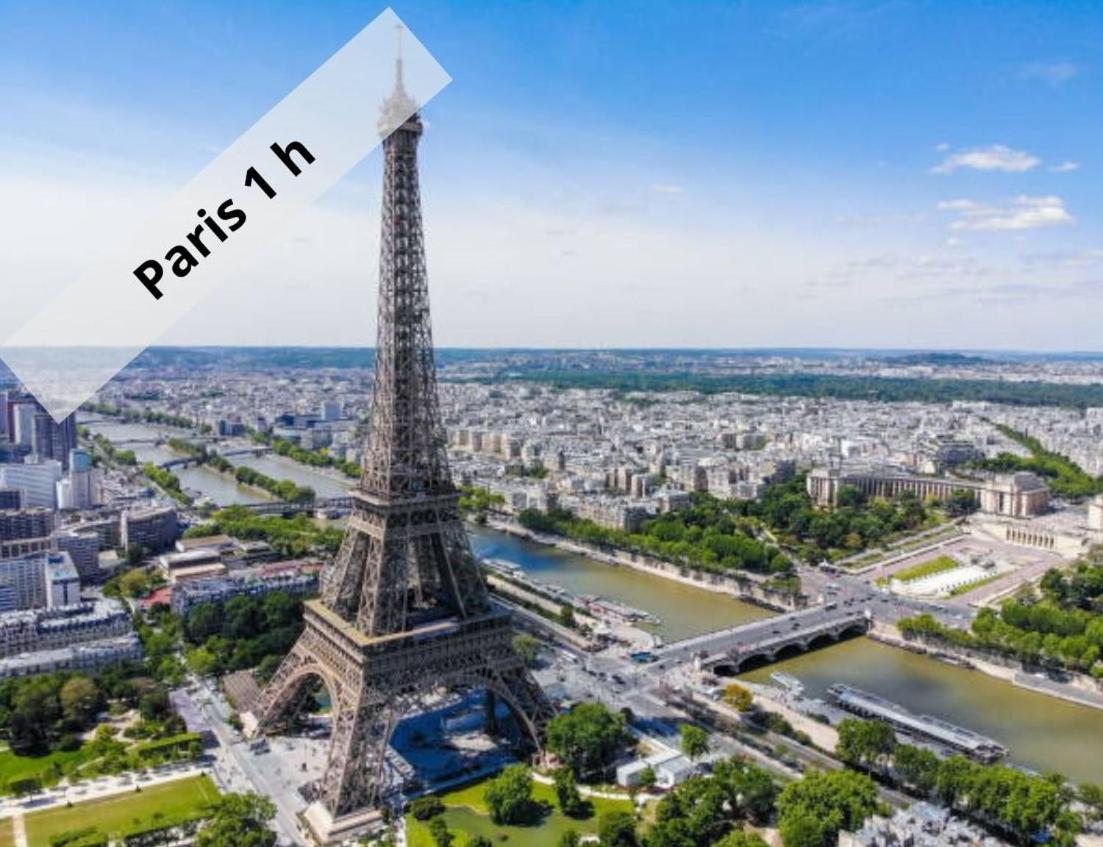 Studio Cosy Neuf - Fibre - Parking Gratuit - Proche Ecoles Et Entreprises Orsay Exterior foto